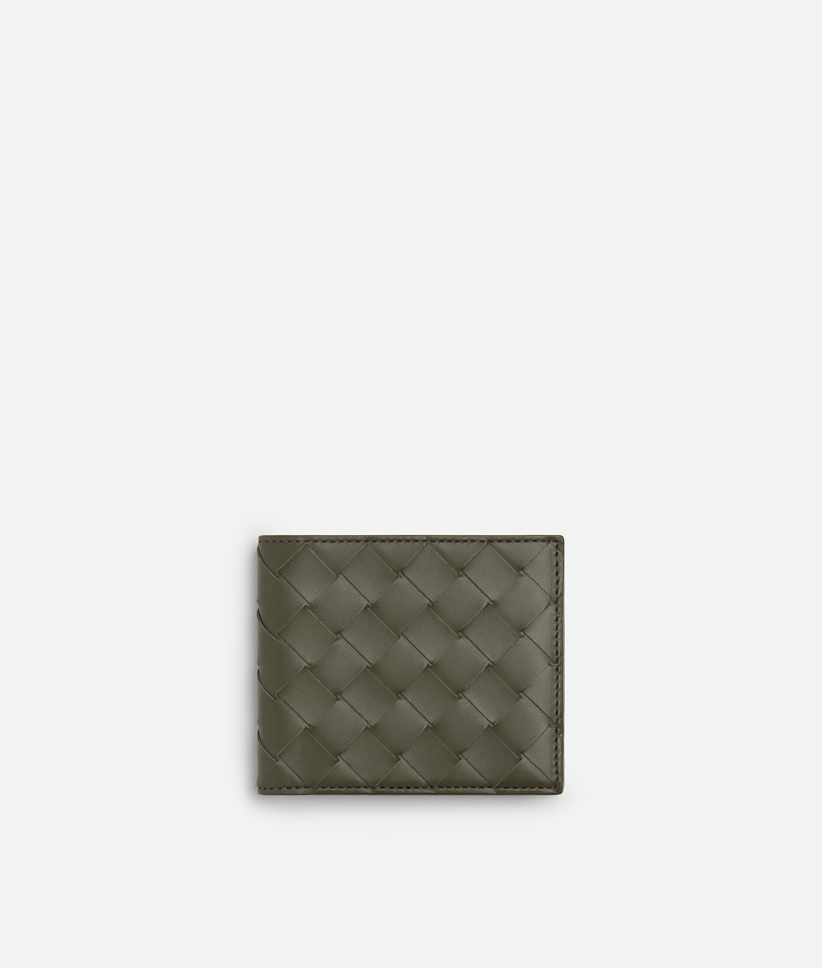 Men's Intrecciato Bi-Fold Wallet in Crocodile | Bottega Veneta US