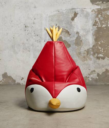 Pouf oiseau petit format