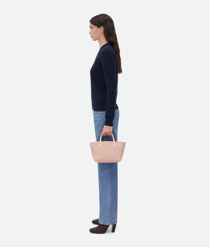 Women's Mini Cabat in Lotus Bottega Veneta Brazil EN - Image 2