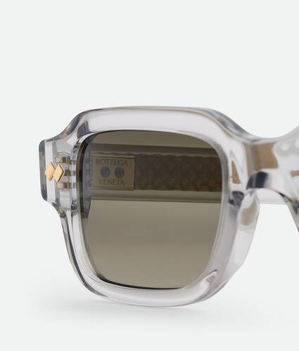 Intrecciato Rectangular Sunglasses