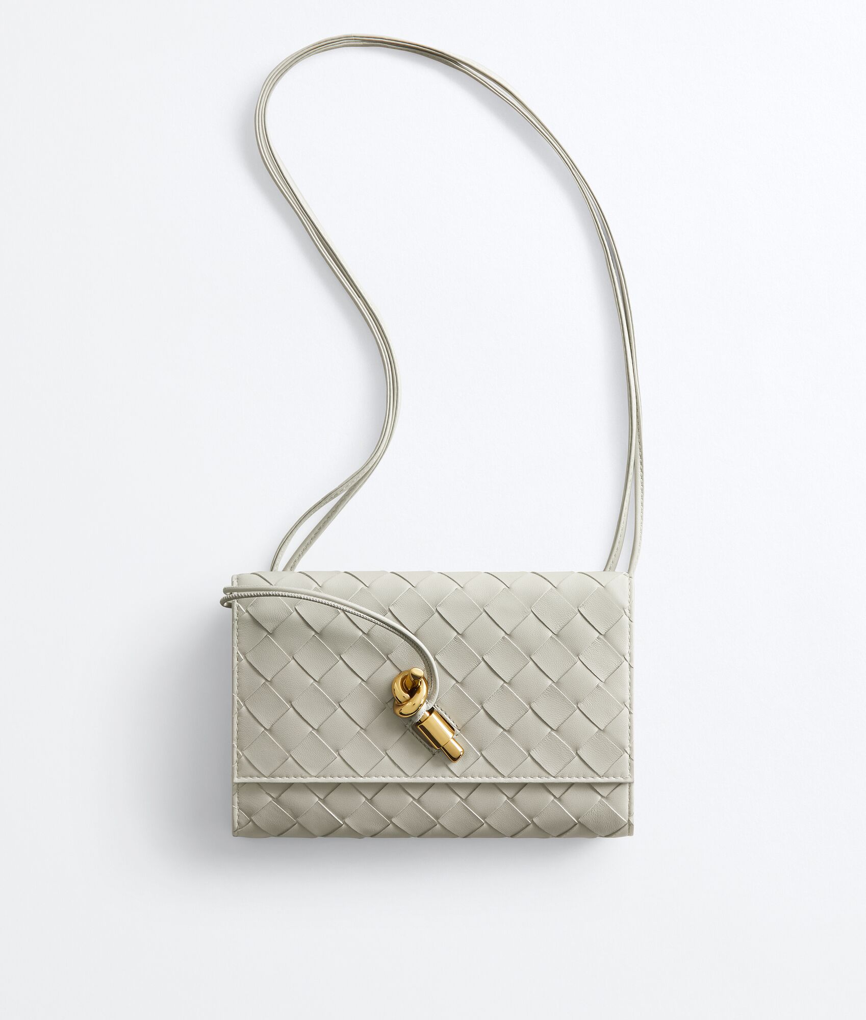 Andiamo Pouch on Strap in Silica Gray