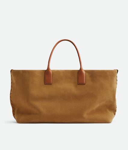 Cabat Grande para Mujer en Camel/light wood Bottega Veneta Estados Unidos ES - Image 1