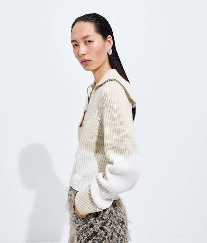 Jersey de lana y cachemira para Mujer en Dove Bottega Veneta M&eacute;xico ES - Image 2