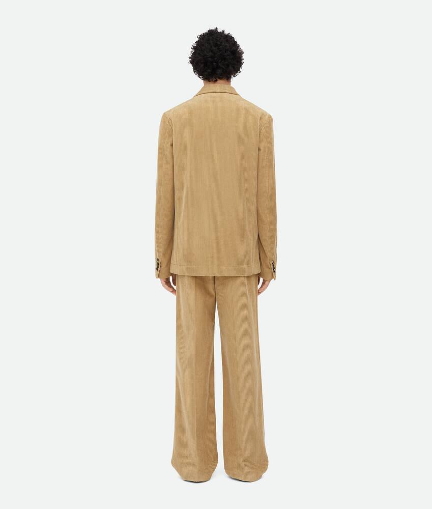 Men's Corduroy Jacket in Pale oak Bottega Veneta United States EN - Image 3