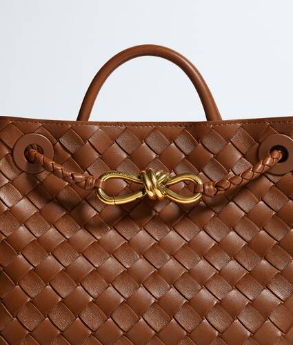 Women's Small Andiamo in Tannin Bottega Veneta Singapore EN - Image 7