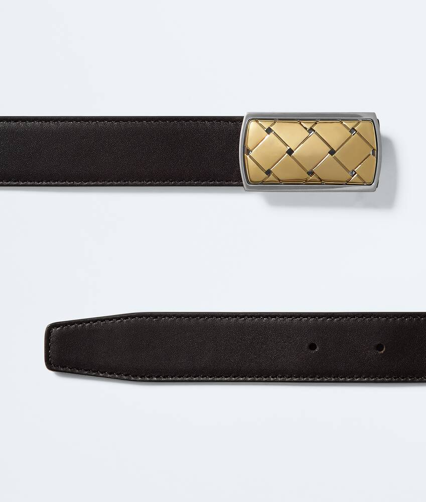 Men's Elevator Belt in Espresso Bottega Veneta Hong Kong SAR China EN - Image 4