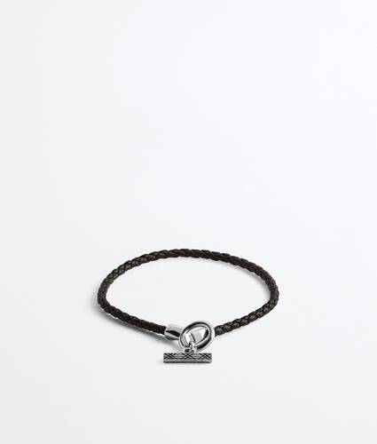Men's Veneta Bracelet in Espresso Bottega Veneta Netherlands EN - Image 1