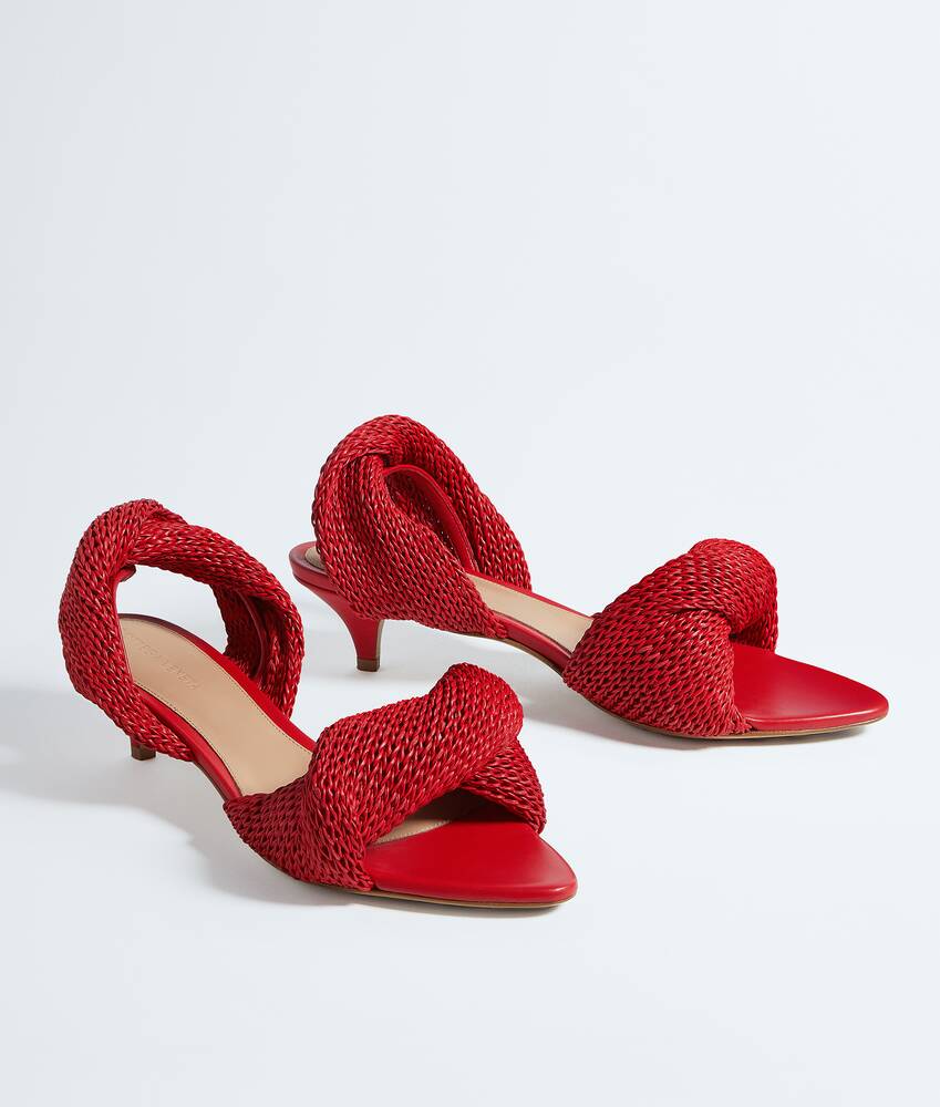 Sandales &agrave; bride arri&egrave;re Grace pour Femme en Cardinal Bottega Veneta Monaco FR - Image 3