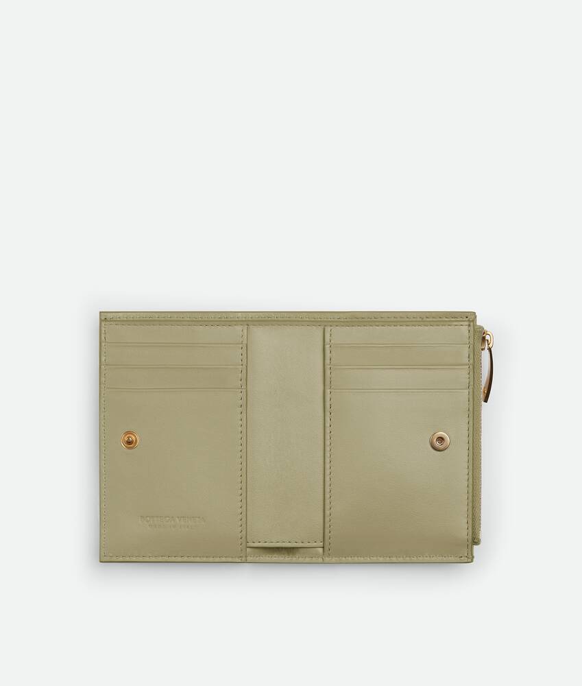 Women's Cassette Small Bi-Fold Wallet in Travertine Bottega Veneta Hong Kong SAR China EN - Image 2