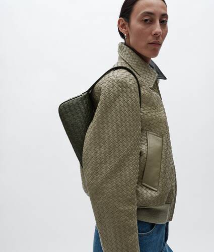 Women's Nodo Shoulder Bag in Bark green Bottega Veneta United States EN - Image 2