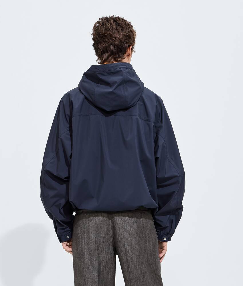 Men's Technical Hooded Blouson in Dark navy Bottega Veneta United States EN - Image 3