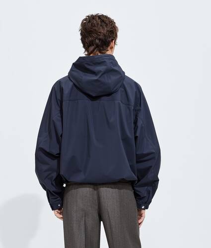 Men's Technical Hooded Blouson in Dark navy Bottega Veneta United States EN - Image 3
