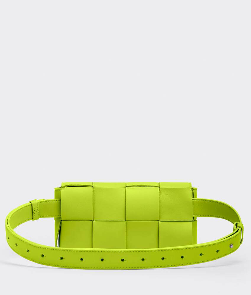 Women's Special Selection - Cassette Belt Bag in Acid kiwi Bottega Veneta Taiwan EN - Image 4