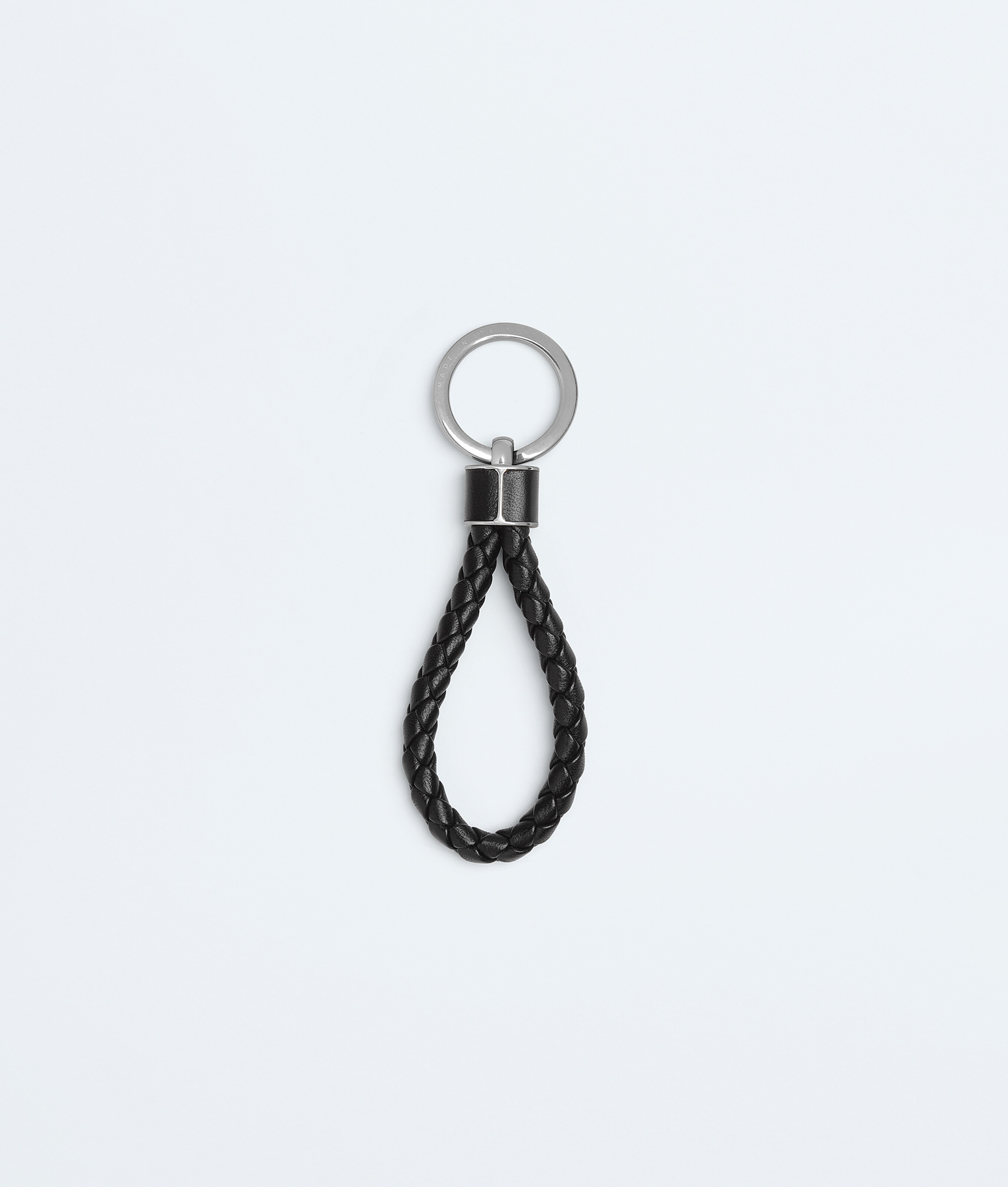 Portachiavi Intreccio da Uomo in Black Bottega Veneta Italia IT - Image 2