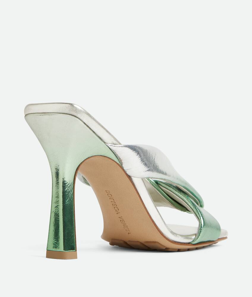 Mule Riva para Mujer en Silver/fresh mint Bottega Veneta M&eacute;xico ES - Image 6