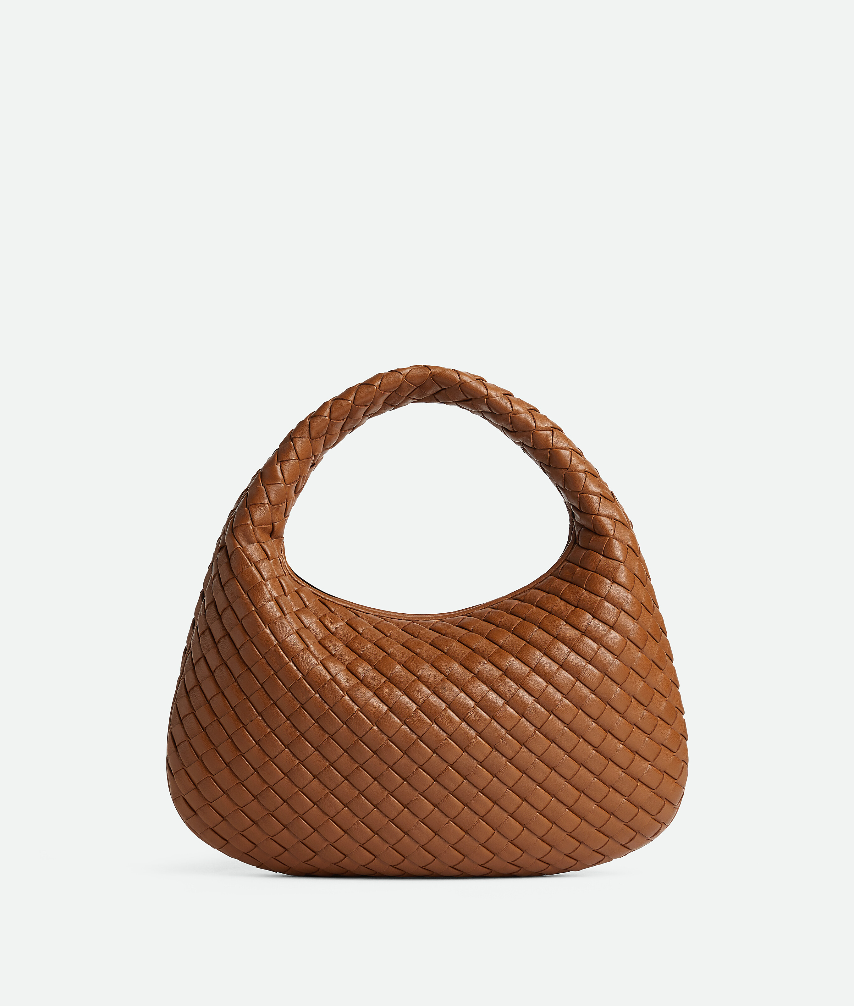 Bottega Veneta Small Intrecciato Leather Veneta Shoulder Bag In Brown