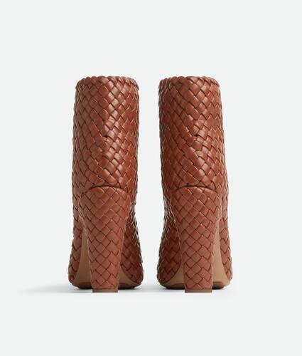 Bot&iacute;n Canalazzo para Mujer en Brown sugar Bottega Veneta M&eacute;xico ES - Image 3