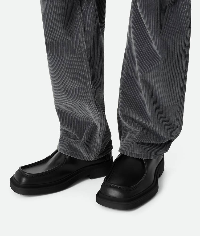 Men's Ben Lace-Up Shoe in Black Bottega Veneta France EN - Image 2