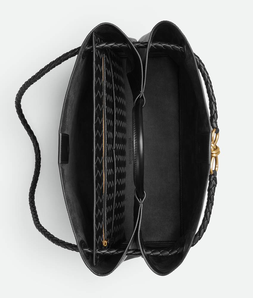 Women's Large Andiamo in Black Bottega Veneta United States EN - Image 3