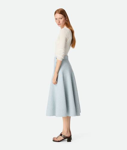 Women's Wool Boucle Skirt in Bubble Bottega Veneta United States EN - Image 2