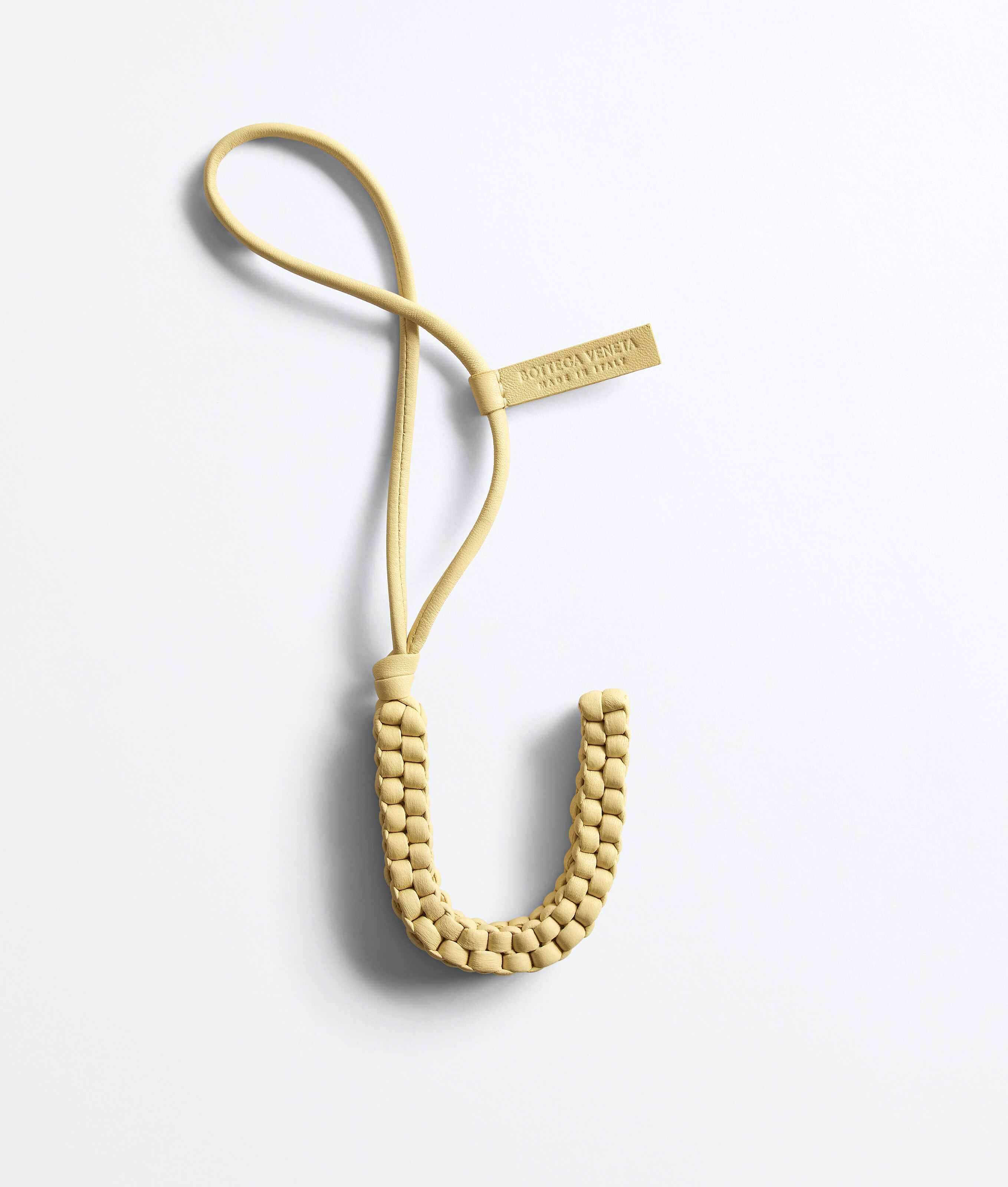 Letter U Charm in Butter Bottega Veneta Finland EN - Image 1