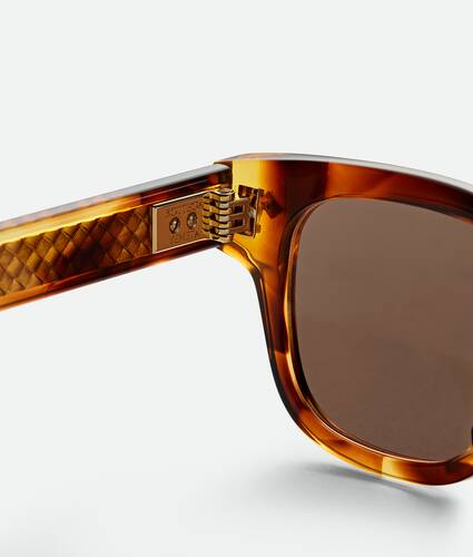 Intrecciato编织Panthos太阳眼镜