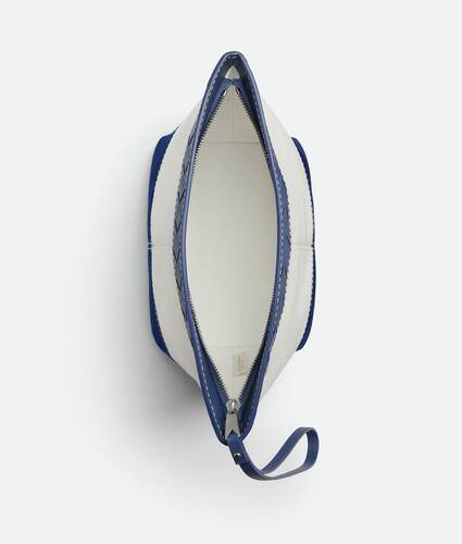 Mittelgro&szlig;e Flip Flap Pouch f&uuml;r Damen in White/cruise Bottega Veneta Deutschland DE - Image 3