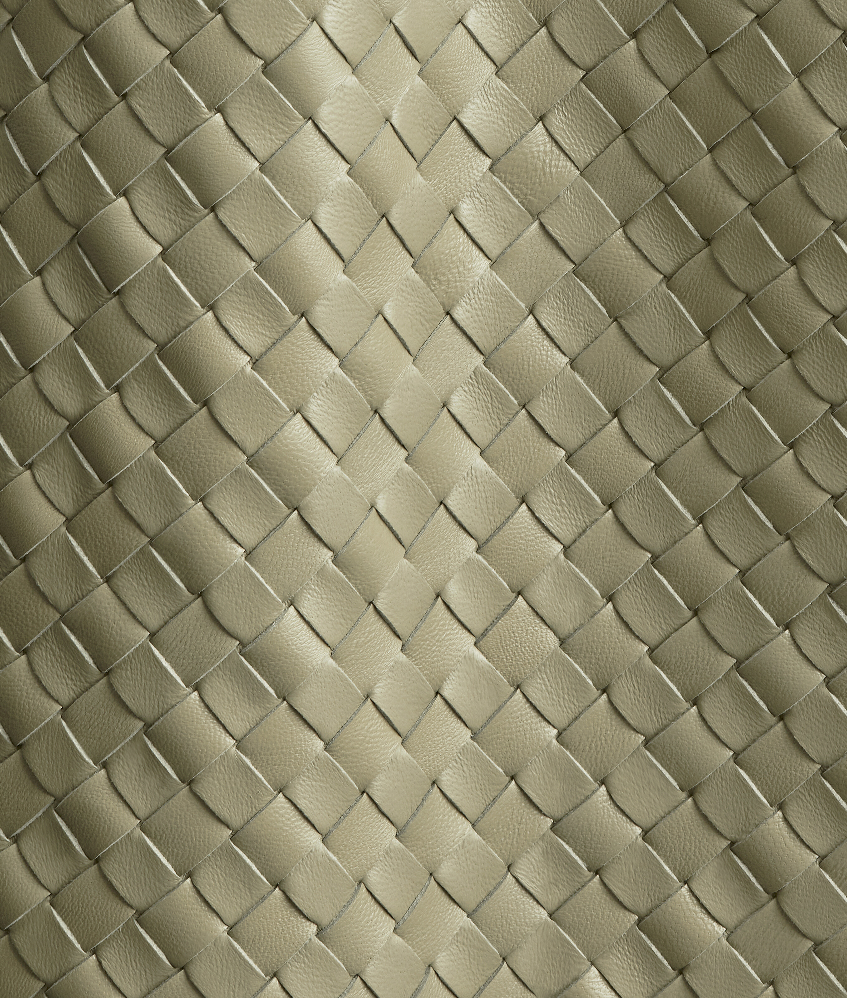 Pantalones de piel Intrecciato para Mujer en Tarragon Bottega Veneta México ES - Image 5