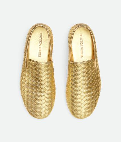 Women's Sunday Slipper in Gold Bottega Veneta Canada EN - Image 4