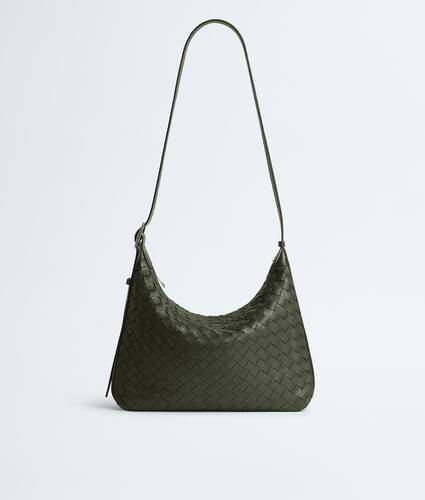 Men's Small Traveler in Bark green Bottega Veneta Mexico EN - Image 1