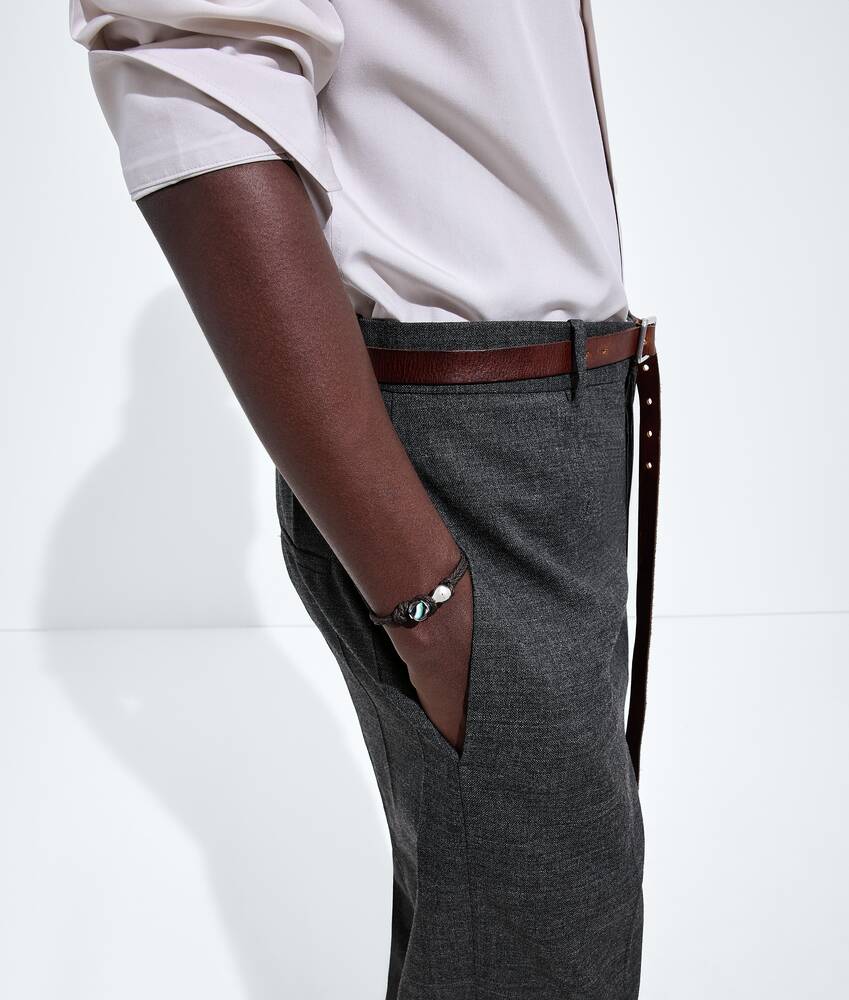 Ele's Pulseira Blown em Espresso/shamrock Bottega Veneta Brasil PT - Image 2