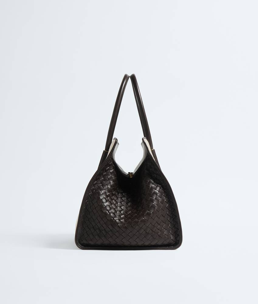 Women's Barbara Tote in Natural/espresso Bottega Veneta Poland EN - Image 4