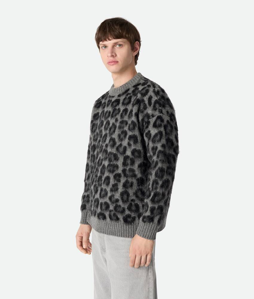 Display a large version of the product image 2 - Mohair Leopard Sweater
