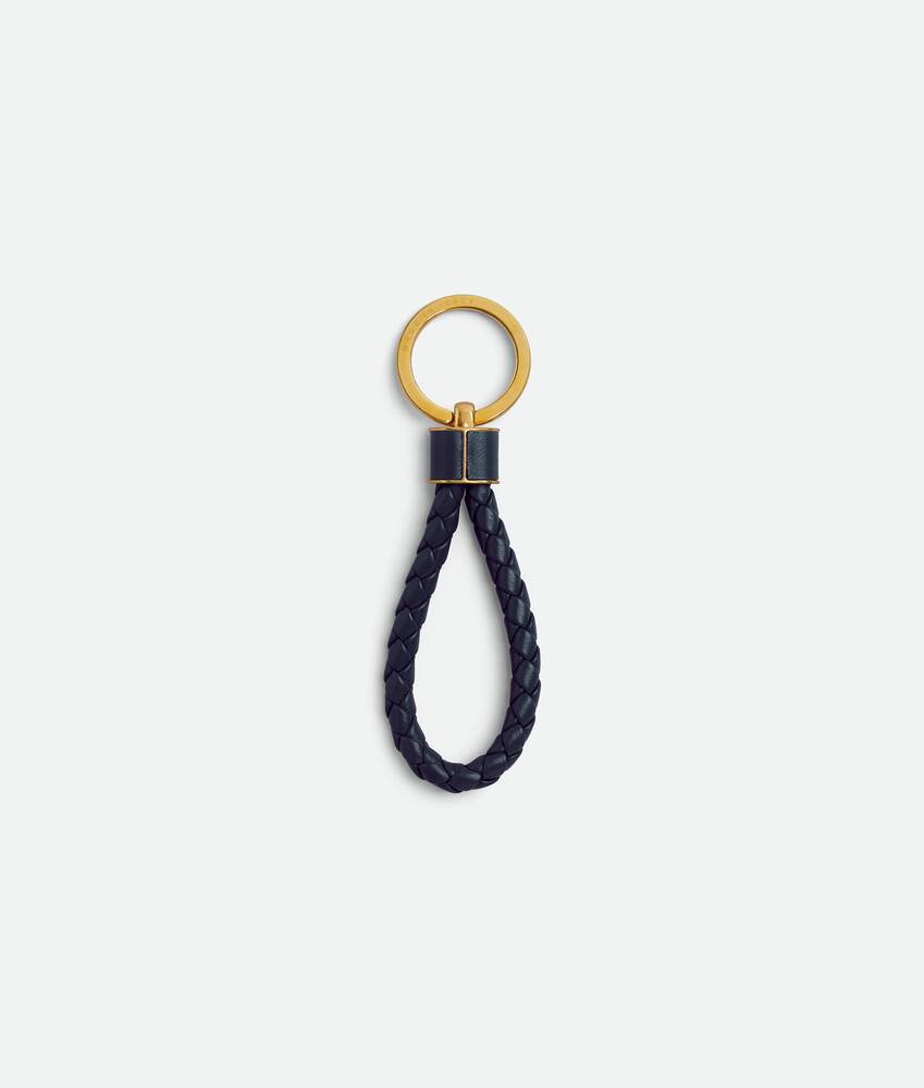 Women's Intreccio Key Ring in Space Bottega Veneta Belgium EN - Image 2