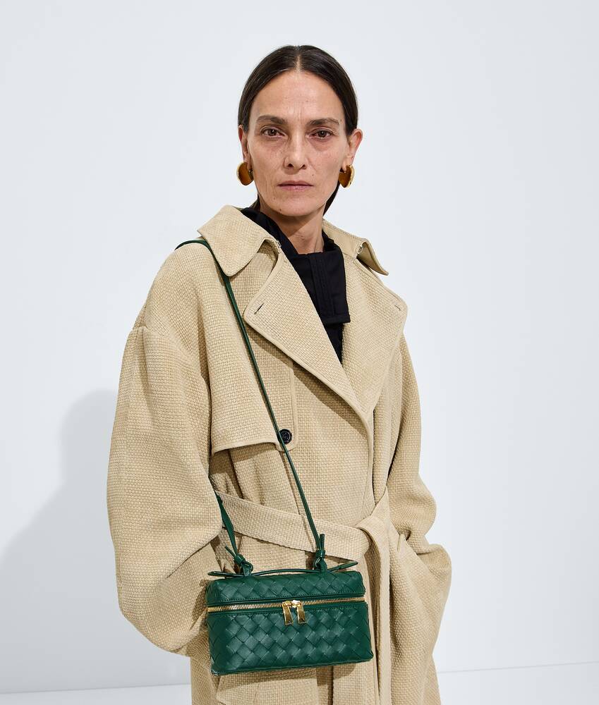 Women's Bang Bang in Emerald green Bottega Veneta Italy EN - Image 2