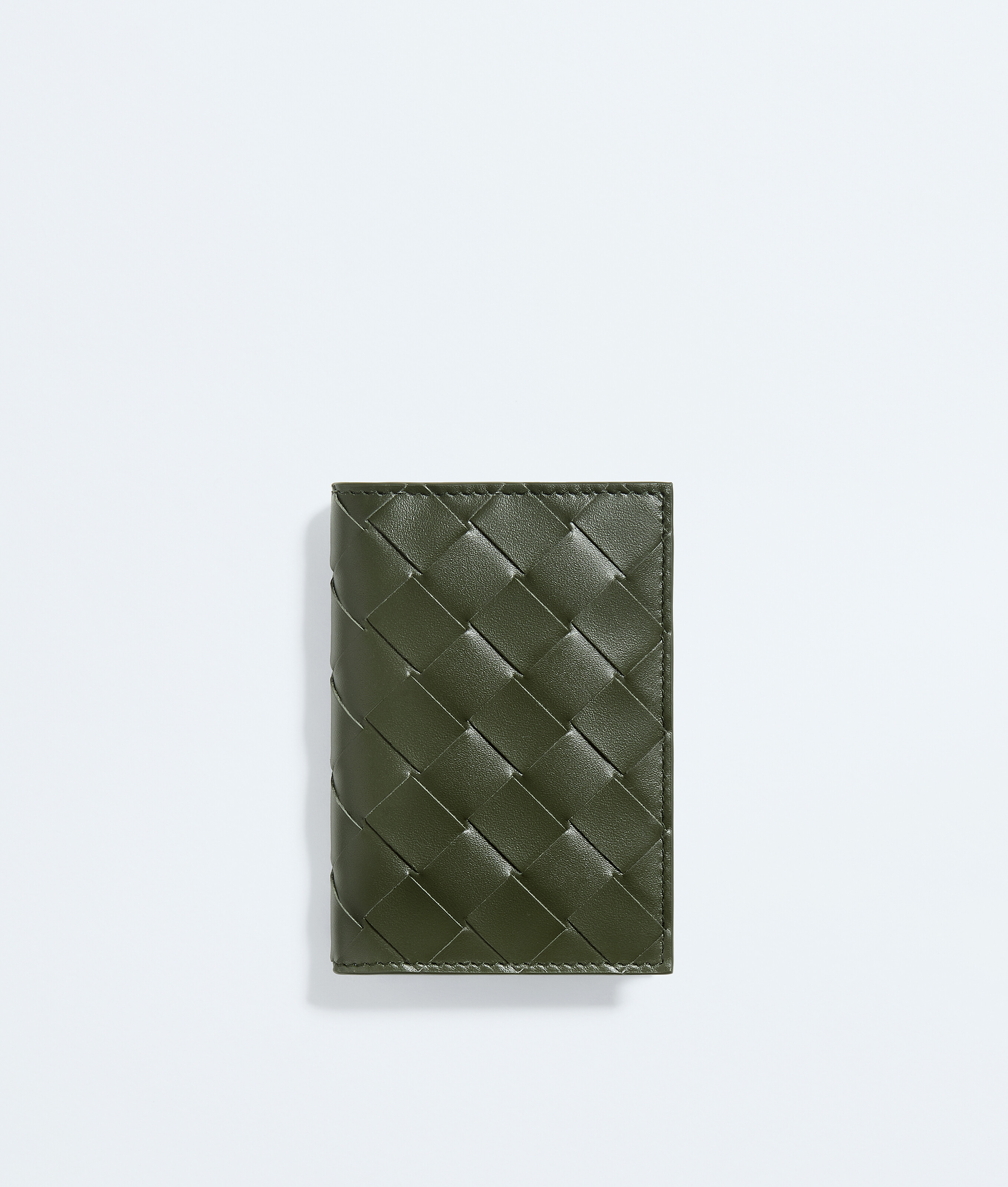 Intrecciato Flap Card Case