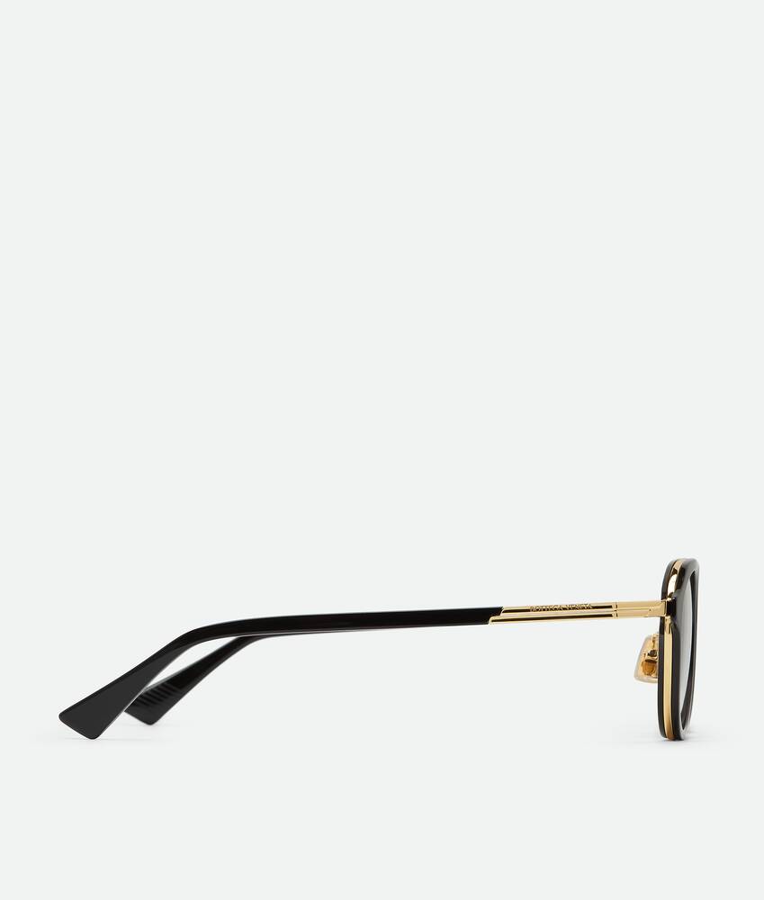 Forte Panthos Eyeglasses in Black/transparent Bottega Veneta Switzerland EN - Image 3
