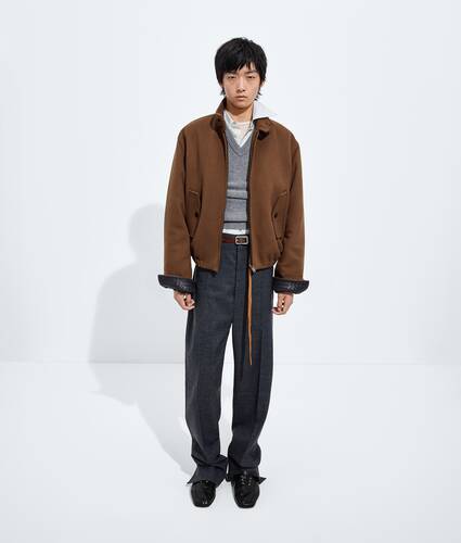 Cazadora de lana y cachemira para Hombre en Sepia brown Bottega Veneta Espa&ntilde;a ES - Image 1
