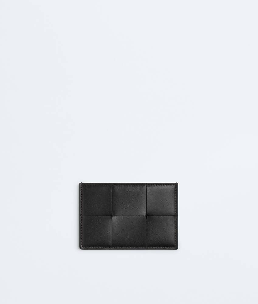 Cassette Credit Card Case in Black/parakeet