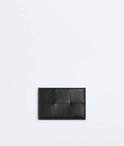 Men's Cassette Credit Card Case in Black/parakeet Bottega Veneta Switzerland EN - Image 1