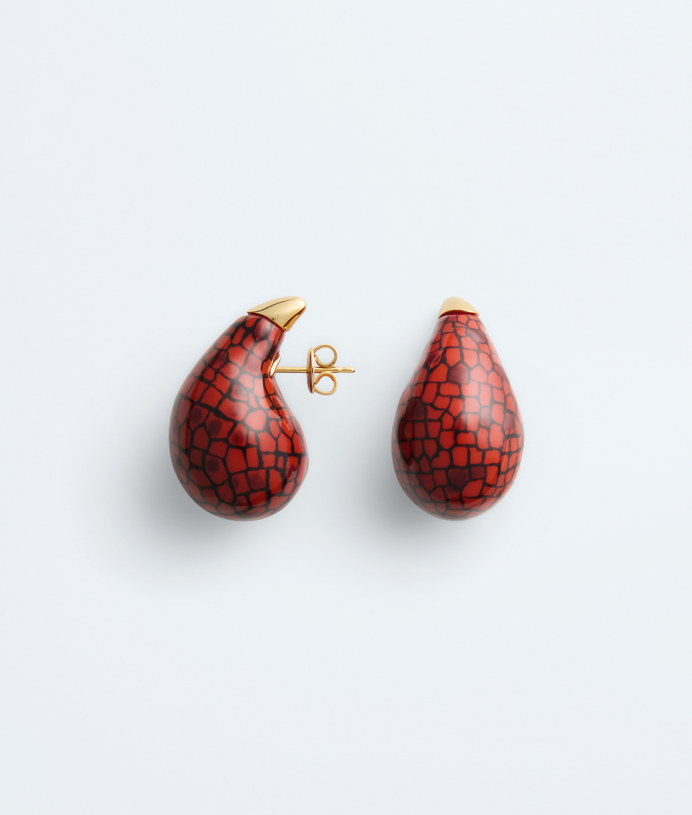 Women's Small Drop Earrings in Crave/black Bottega Veneta Luxembourg EN - Image 5