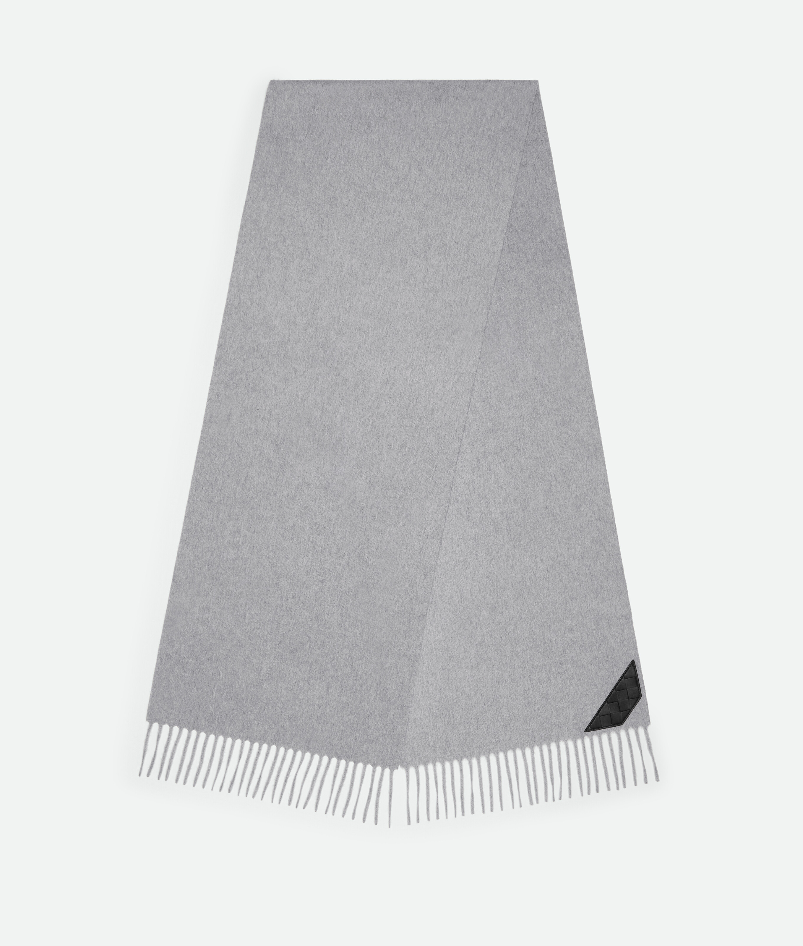Bottega Veneta Cashmere Scarf - Grey Melange - WomanCashmere