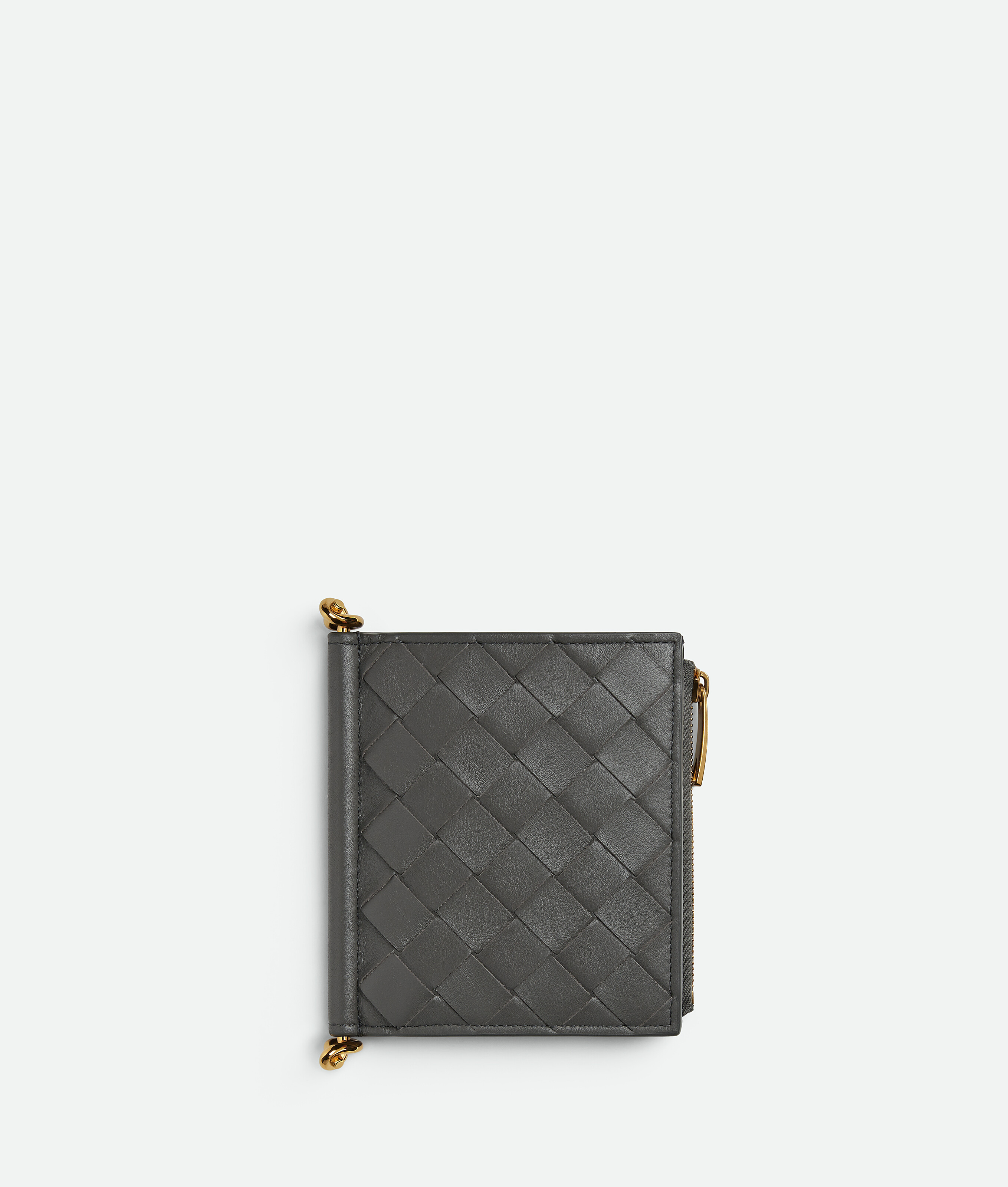 Women's Solstice Small Bi-Fold Wallet in Lapilli Bottega Veneta United Arab Emirates EN - Image 1