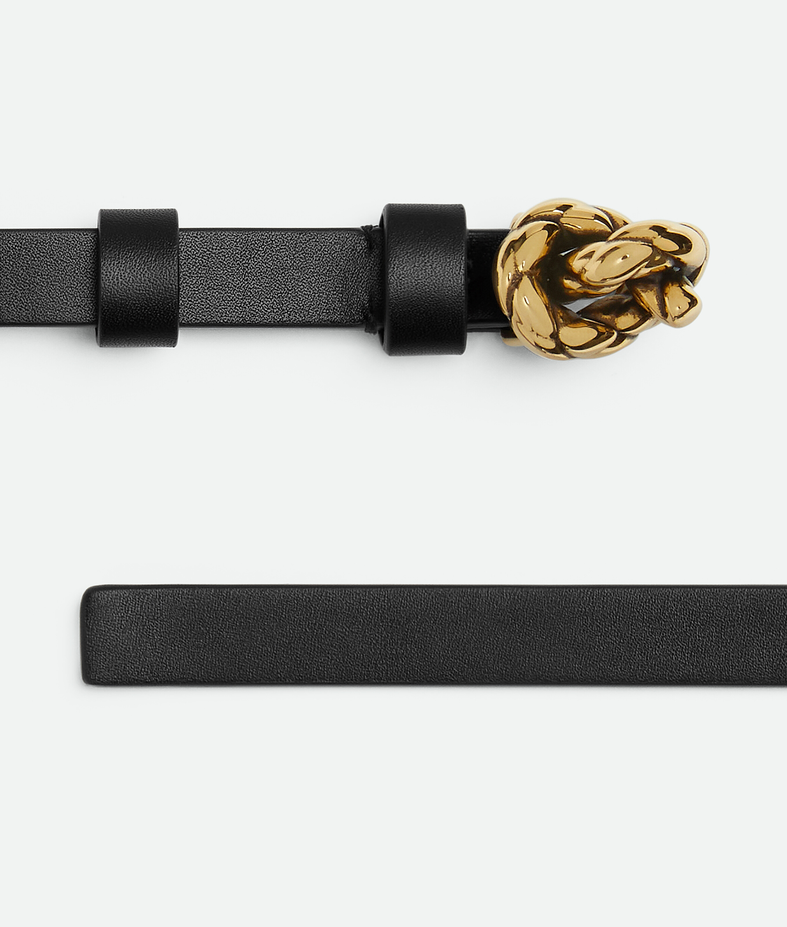 Women's Knot Belt in Black Bottega Veneta Qatar EN - Image 4
