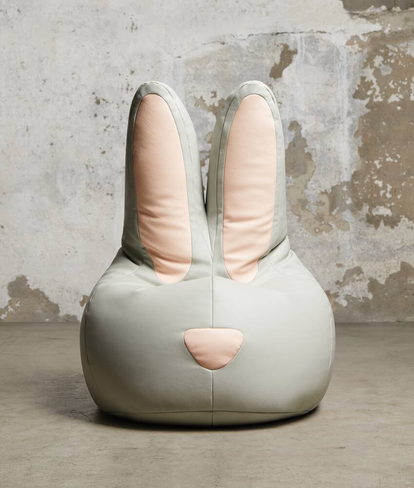 Display a large version of the product image 5 - Medium Bunny Pouf