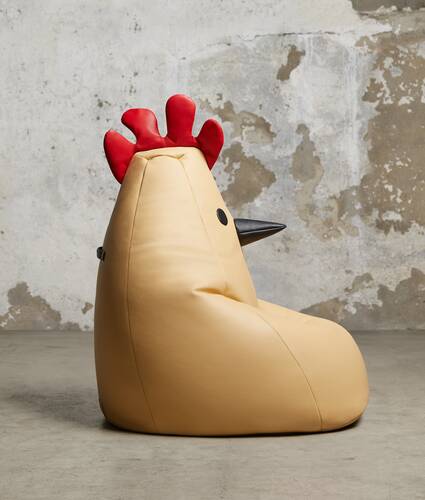 Small Chicken Pouf