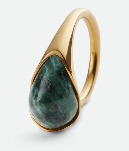 Small Drop Marble Ring