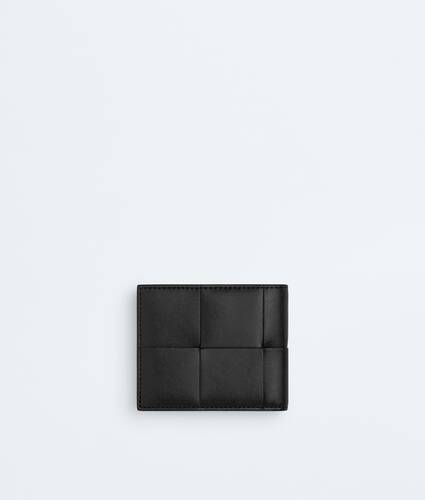 Men's Cassette Bi-Fold Wallet in Black Bottega Veneta Mexico EN - Image 3