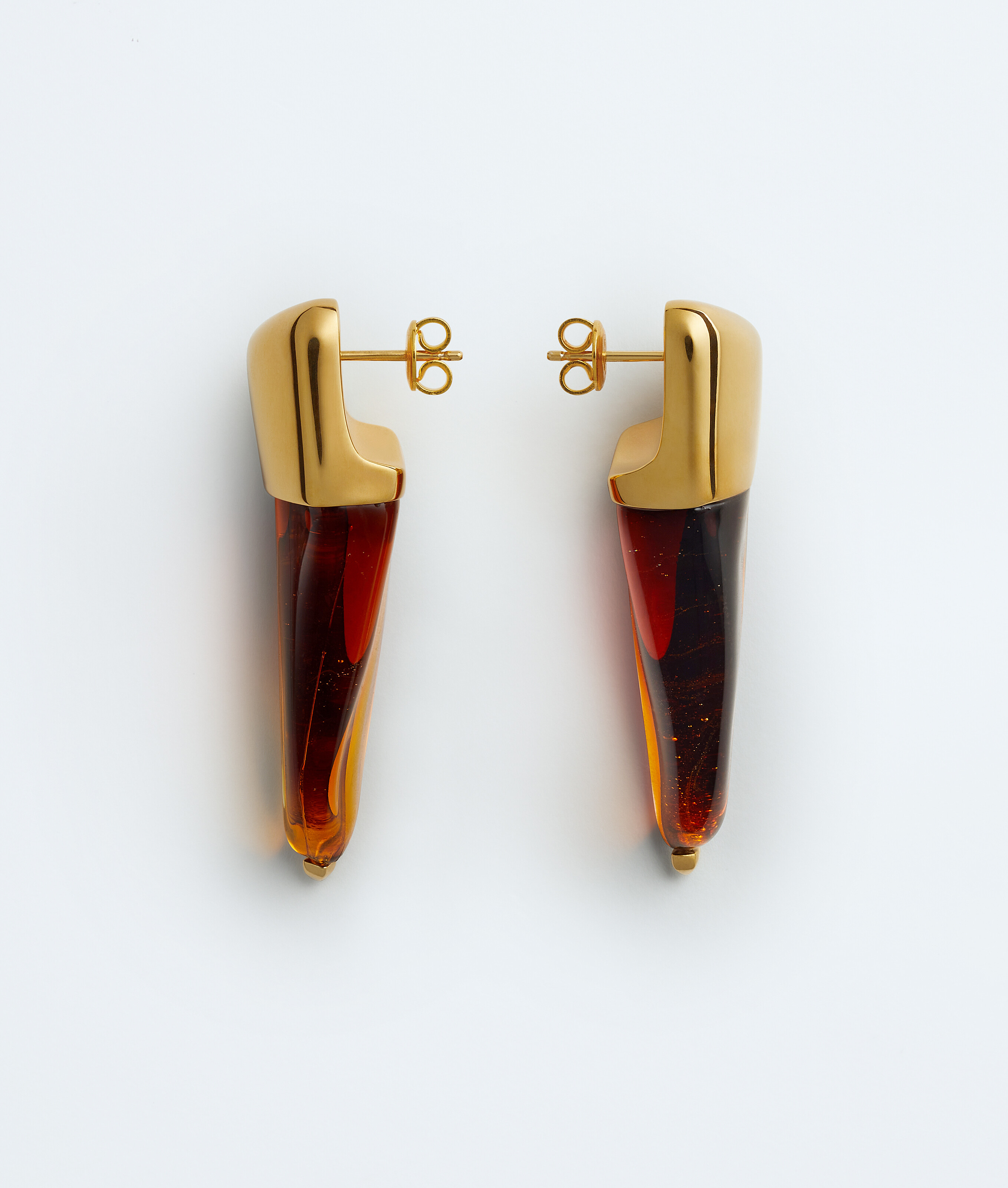 Women's Large Prisma Earrings in Taffy Bottega Veneta Bulgaria EN - Image 1