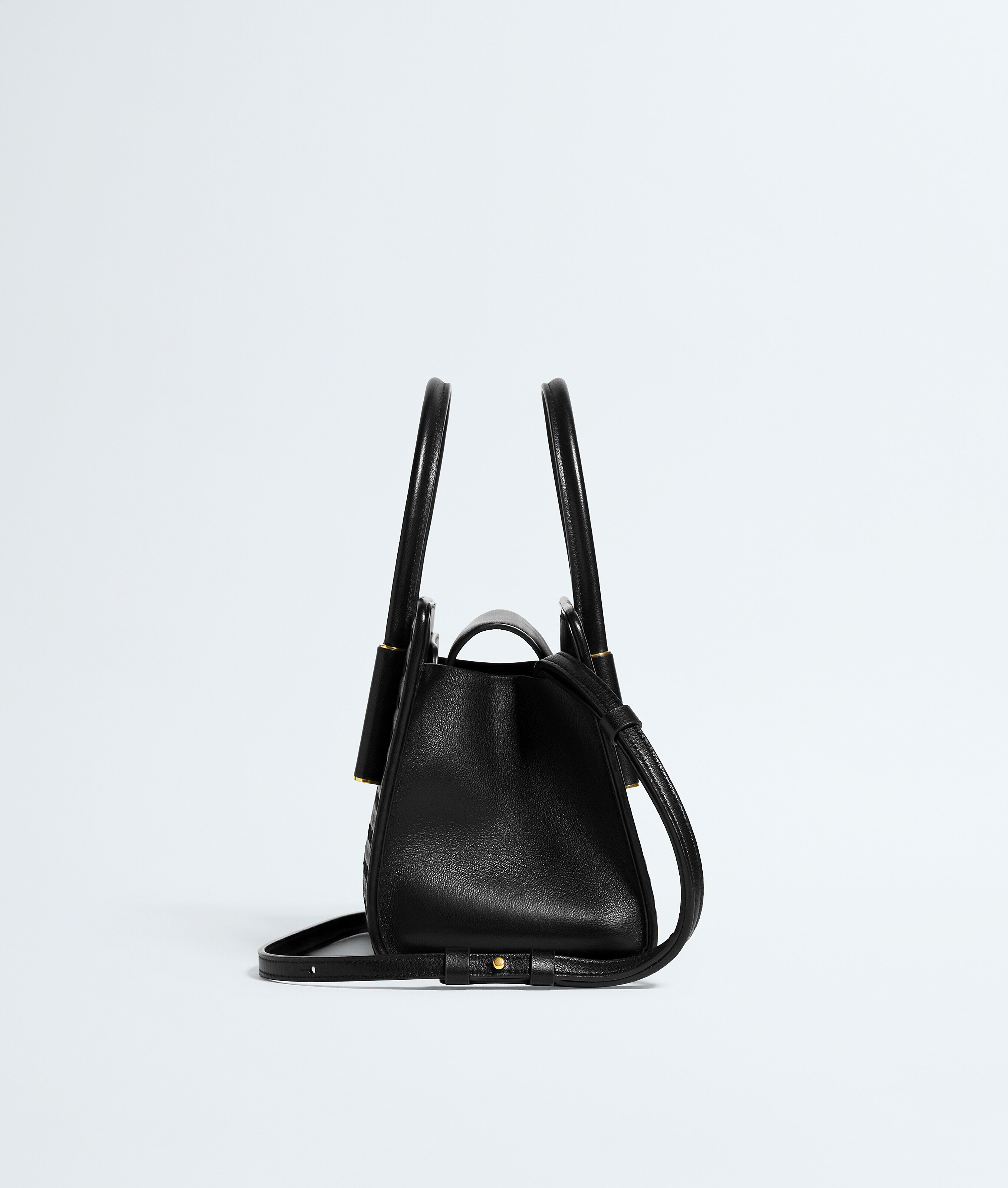 Women's Baby Barbara Tote in Black Bottega Veneta Luxembourg EN - Image 4